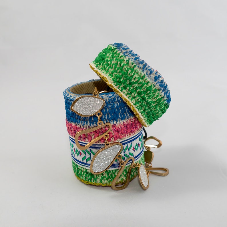 Decorative Jewelry gift box Hair clip accessories storage