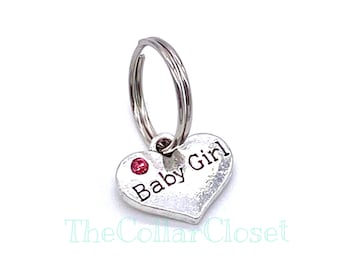 Baby Girl Dog Collar Charm Accessory