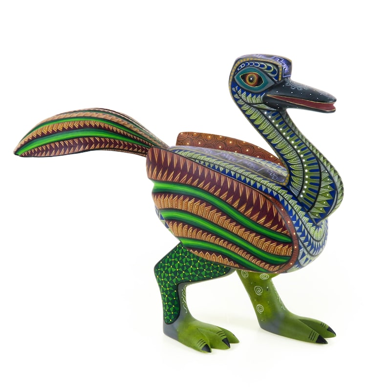 Ranking TOP9 Ostrich - Special Campaign Oaxacan Alebrije Wood Carving