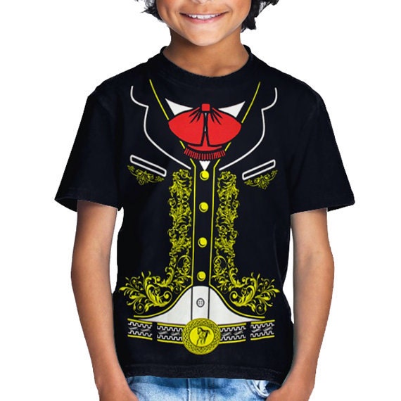 Halloween Mariachi Costume Toddler Long Sleeve T Shirt
