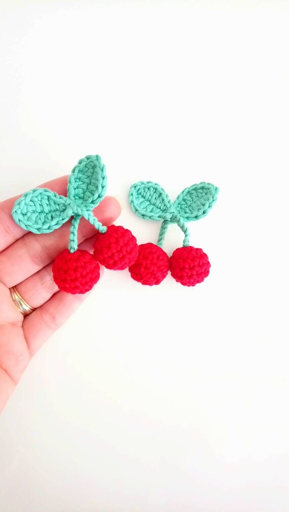 Brooch Boutique Grappe de cerises Broche Paire de cerises Fruits
