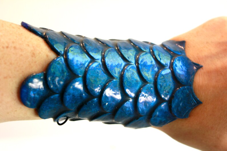 Mermaid Life Style Bracelet mermaid scales, fish, silicone, jewelry, accessory, waterproof, adaptable, resistant, Gift for he and her image 4