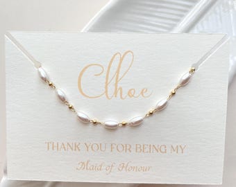 Bridesmaid bracelet gift, Maid of Honor Gift,bridesmaid  proposal box, Bridal Shower Bridesmaid gift, wedding Gift bracelet for Bridesmaids