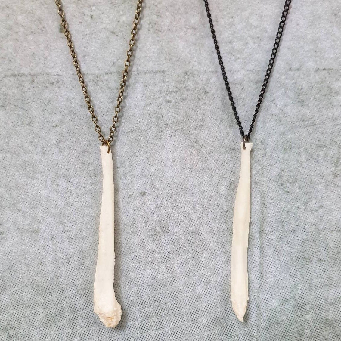 Raccoon store baculum necklace