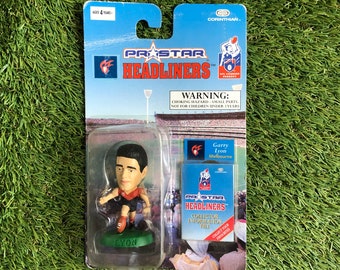 Vintage 1997 AFL Prostar Headliners Garry Lyon Melbourne Demons Collectors Figurine Retro Aussie Rules Footy Sports Display Piece Rare Cool