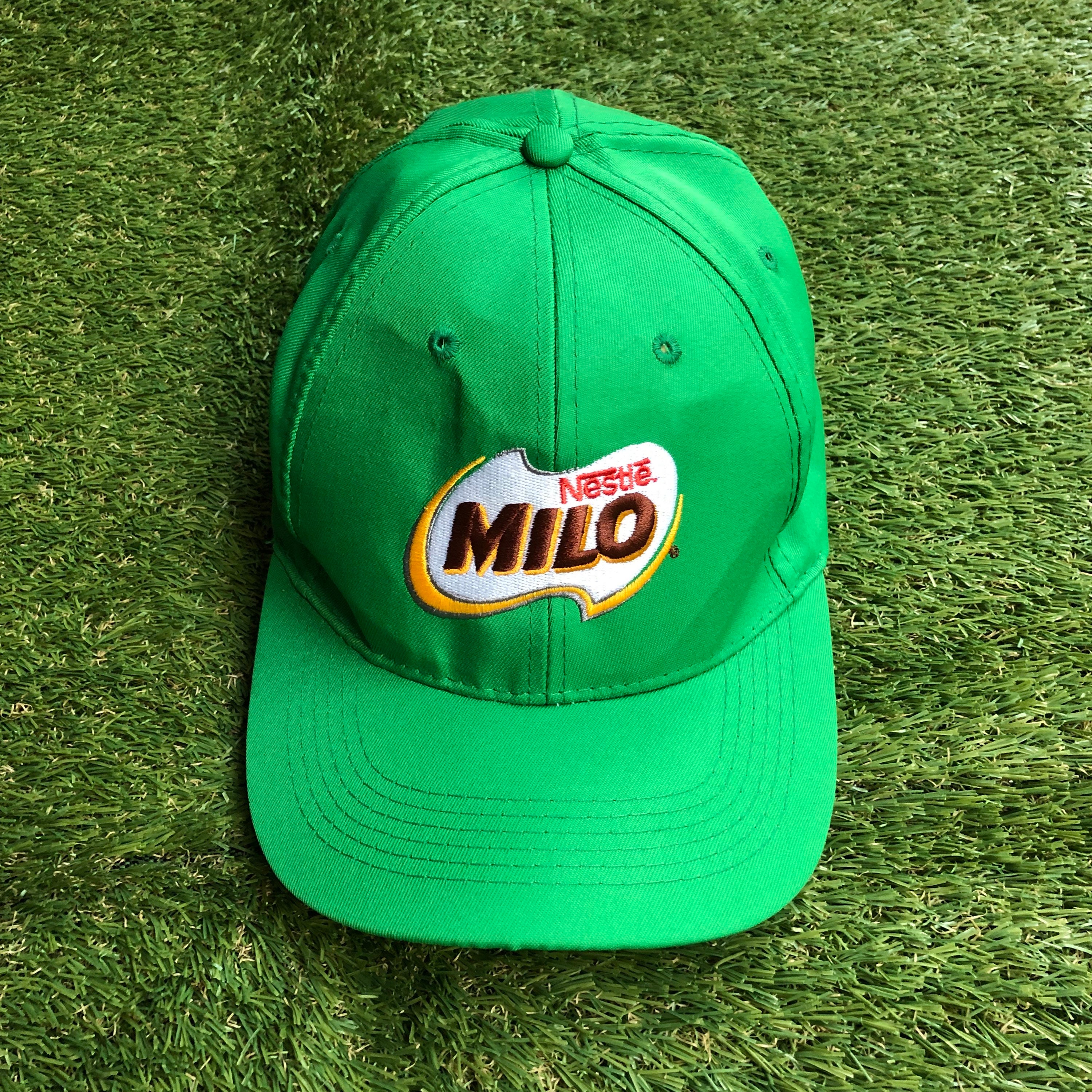 Vintage 2000 Nestle Milo Stitched Logo Adjustable Strap Back