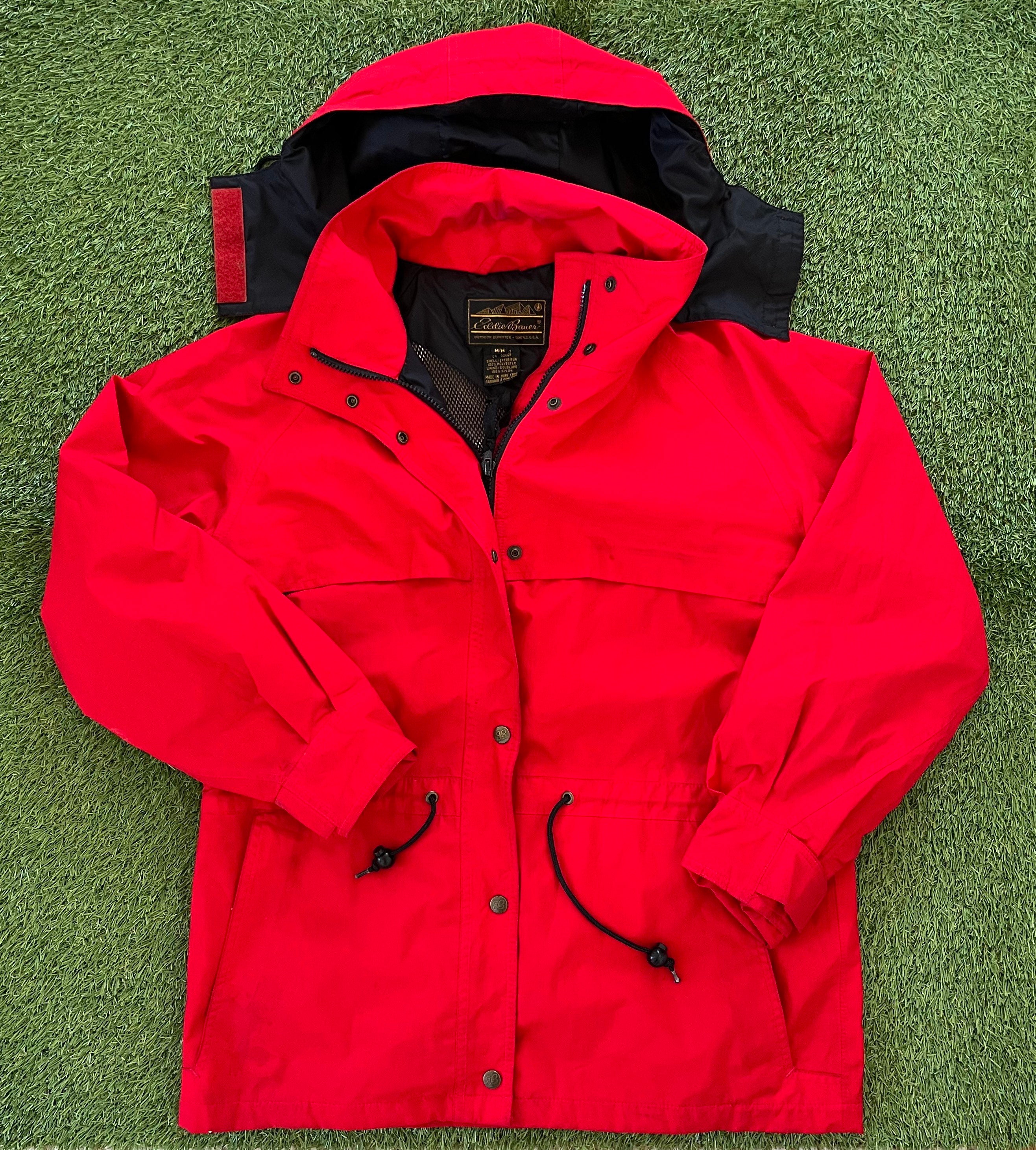  Eddie Bauer Kids Reversible Jacket - Full Zip Hooded  Windbreaker, Water Repellent Jacket for Boys and Girls (XS-XL): Clothing,  Shoes 