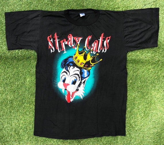 Vintage 1989 Stray Cats Blast off Tour Unisex Large American - Etsy