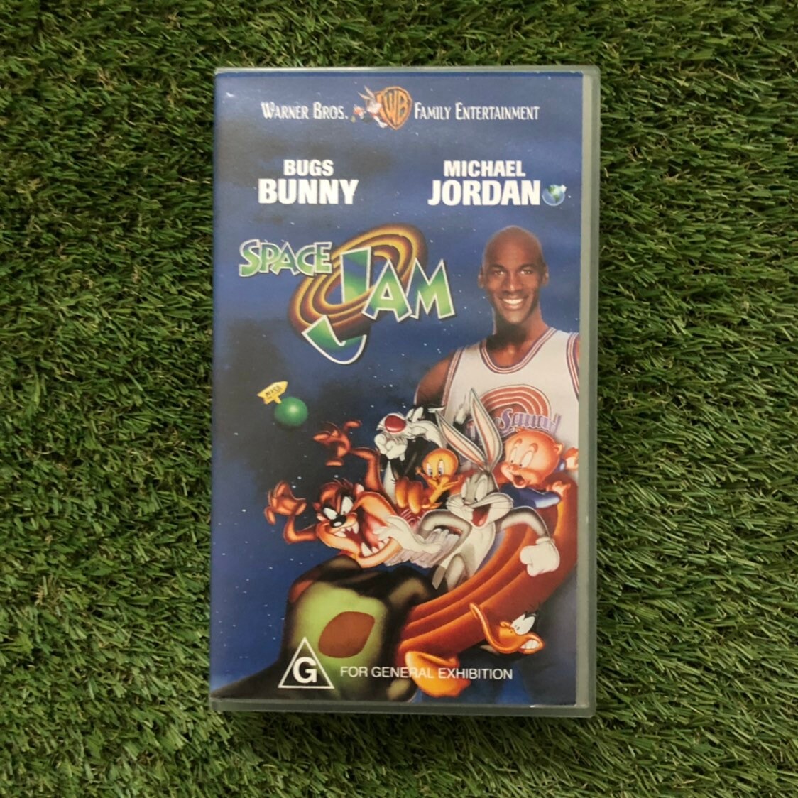 Vintage 1997 Space Jam Movie VHS Australian Release Classic Etsy