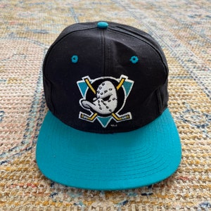 Vintage Anaheim Mighty Ducks Sports Specialties Grid SnapBack Hockey H –  Stuck In The 90s Sports