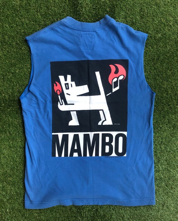 Vintage 1991 Mambo Australia Farting Dog Graphic S