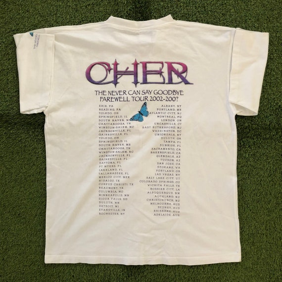 Vintage 2002 Cher The Never Can Say Goodbye Farew… - image 2