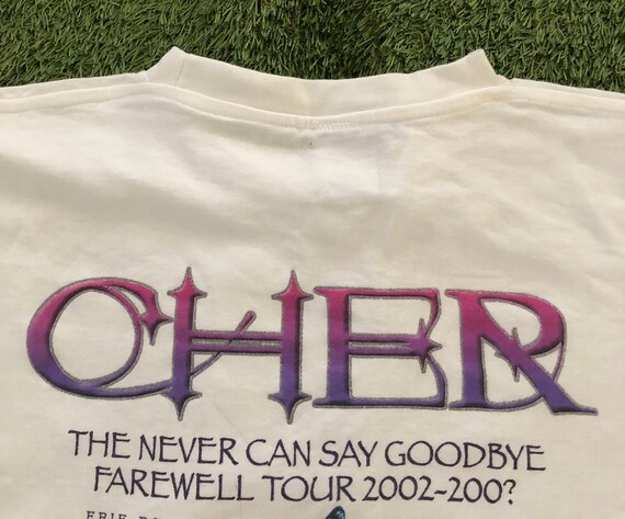 Vintage 2002 Cher The Never Can Say Goodbye Farew… - image 5