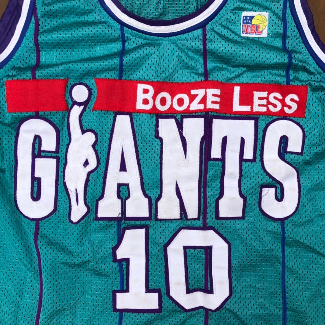 Vintage 1995 NBL North Melbourne Booze Less Giants Darryl Mcdonald