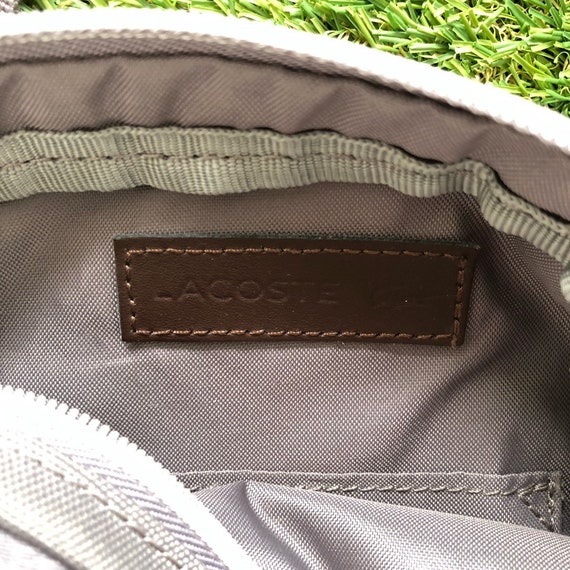 lacoste side pouch