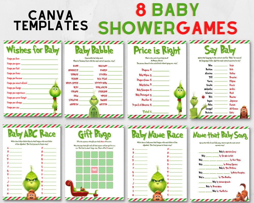 10 Mexican Fiesta Baby Games Bundle - Printable Baby Games