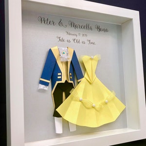 beauty and the beast themed wedding gifts