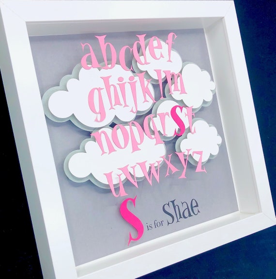 baby nursery framed wall art