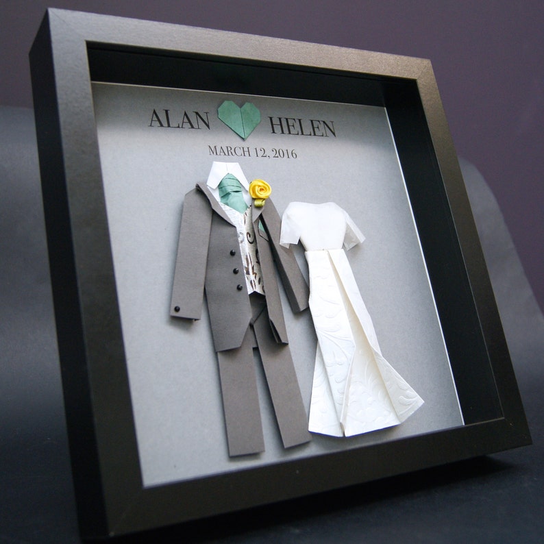 Personalized First Anniversary Gift Paper Anniversary Gift Etsy