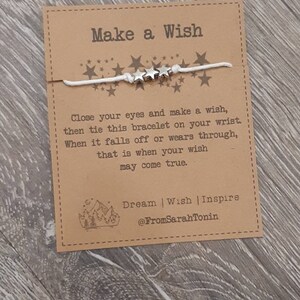 Faire un bracelet wish