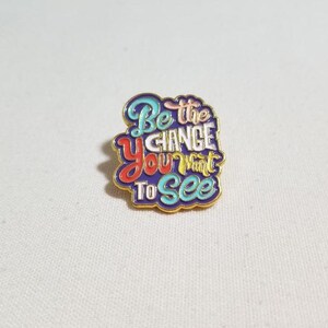 Believe in you lapel pin, girl brooch, women lapel pin, lapel pin, hat pin, brthday gift, gift item, stocking stuffer, Christmas gift, (L35)