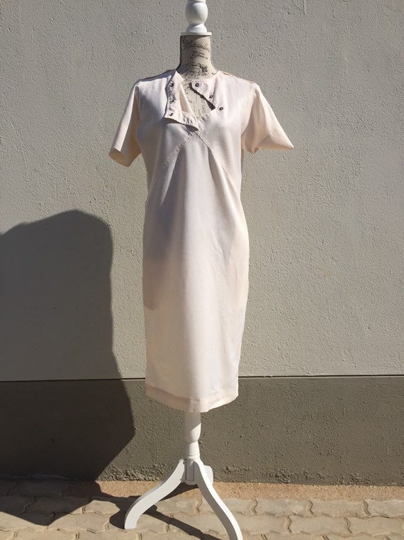 Vintage Nurse Uniform Dress Nurse Utility Dress S