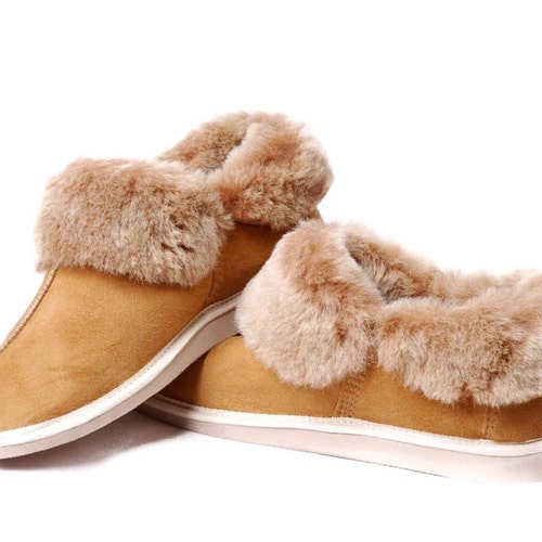 Women's Sheepskin Slippers High Quality 
