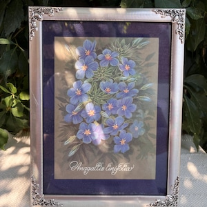 Vintage Metal Ornamental Frame, Wall & Table Display, Elegant Photo Frame