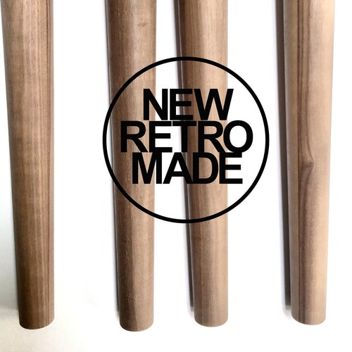 Solid Walnut Wood Tapered Legs in Bespoke Size Very Strong Etsy UK