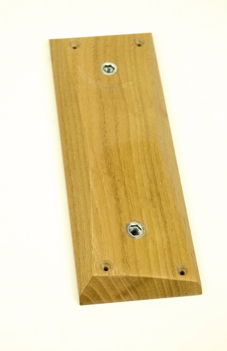 Wooden Leg Fixing, Custom Made Wooden Brackets in Angled or Splayed Leg