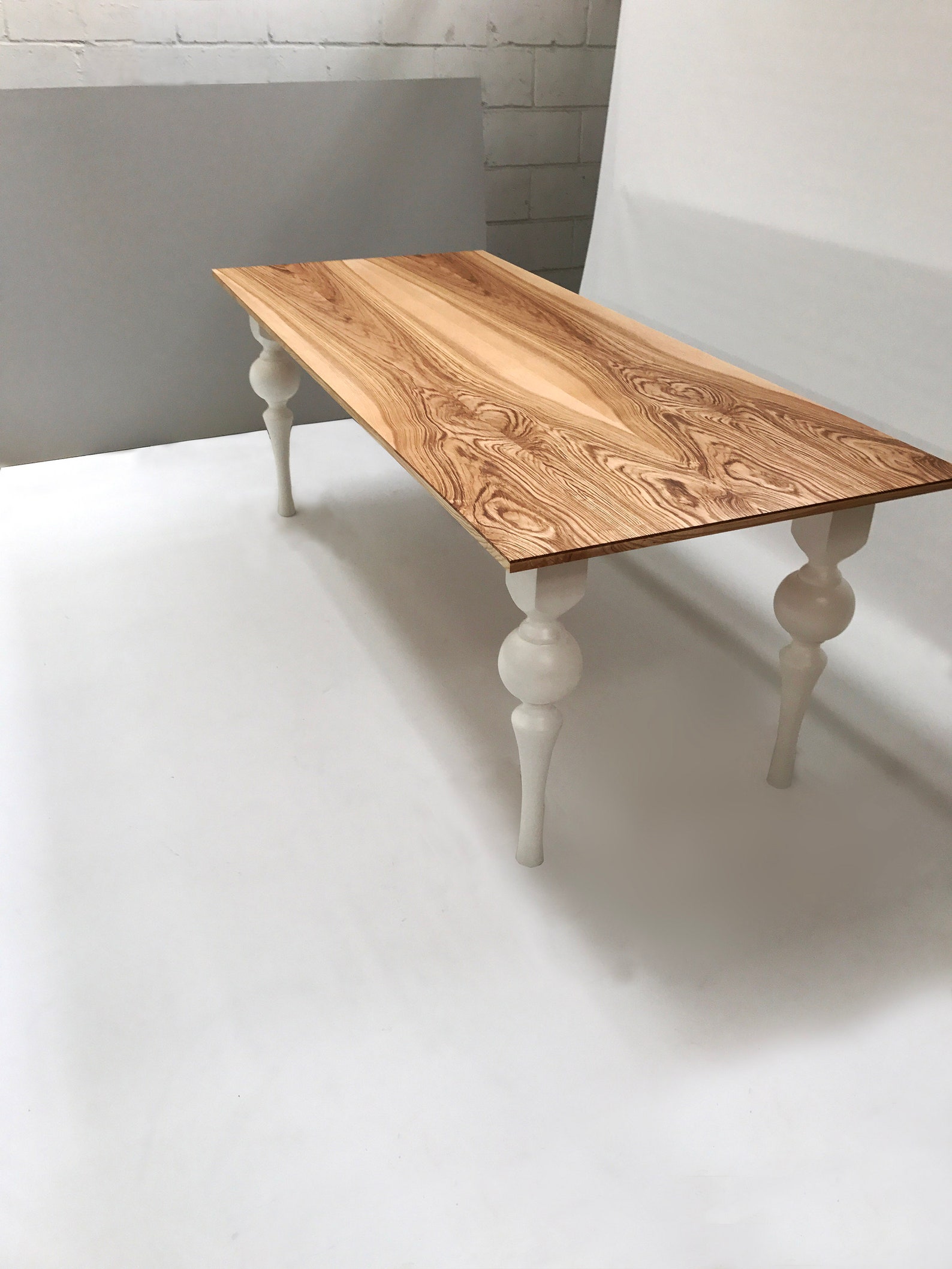 Chic Farmhouse Dining Table Large Kitchen Table in Rectangular | Etsy