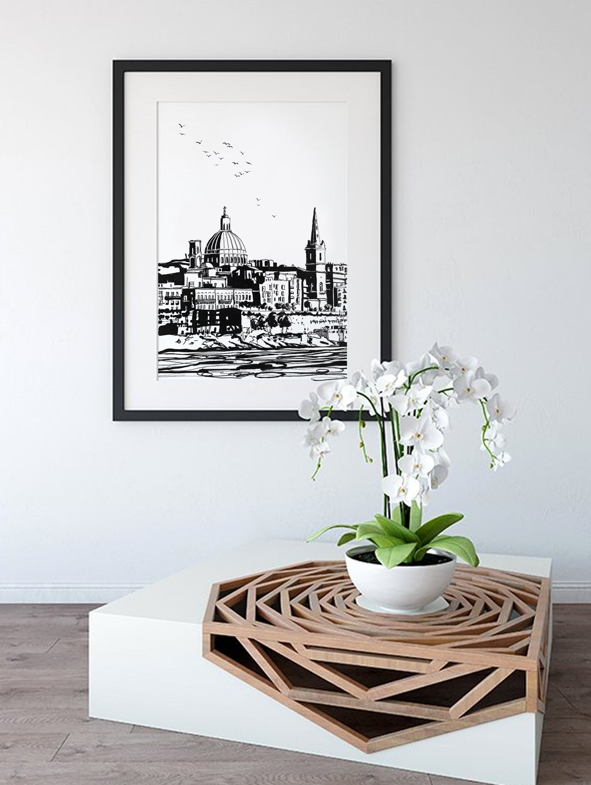 Valletta Wall Art Malta Fine Art Print Limited Edition Etsy UK