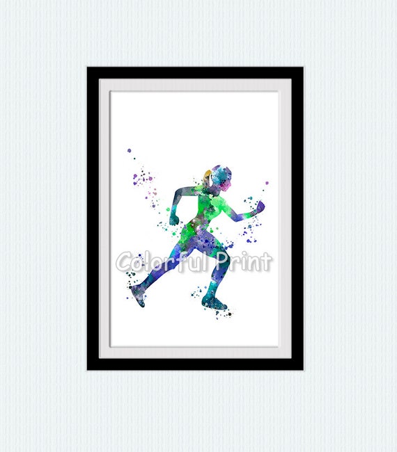 Jogging chica impresión Running chica cartel Femenino corredor