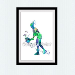 Female Tennis Print, Sports Wall Art for Girls Room or Gym, Inspirational Tennis Poster, Athletic Decor, Gift for Tennis Lovers W98