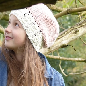 Crochet pattern slouchy hat crochet hat pattern crochet slouchy pattern girls boys - Porter Valley Hat -