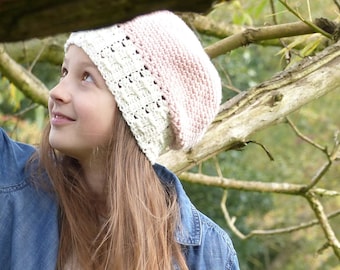 Crochet pattern slouchy hat crochet hat pattern crochet slouchy pattern girls boys - Porter Valley Hat -