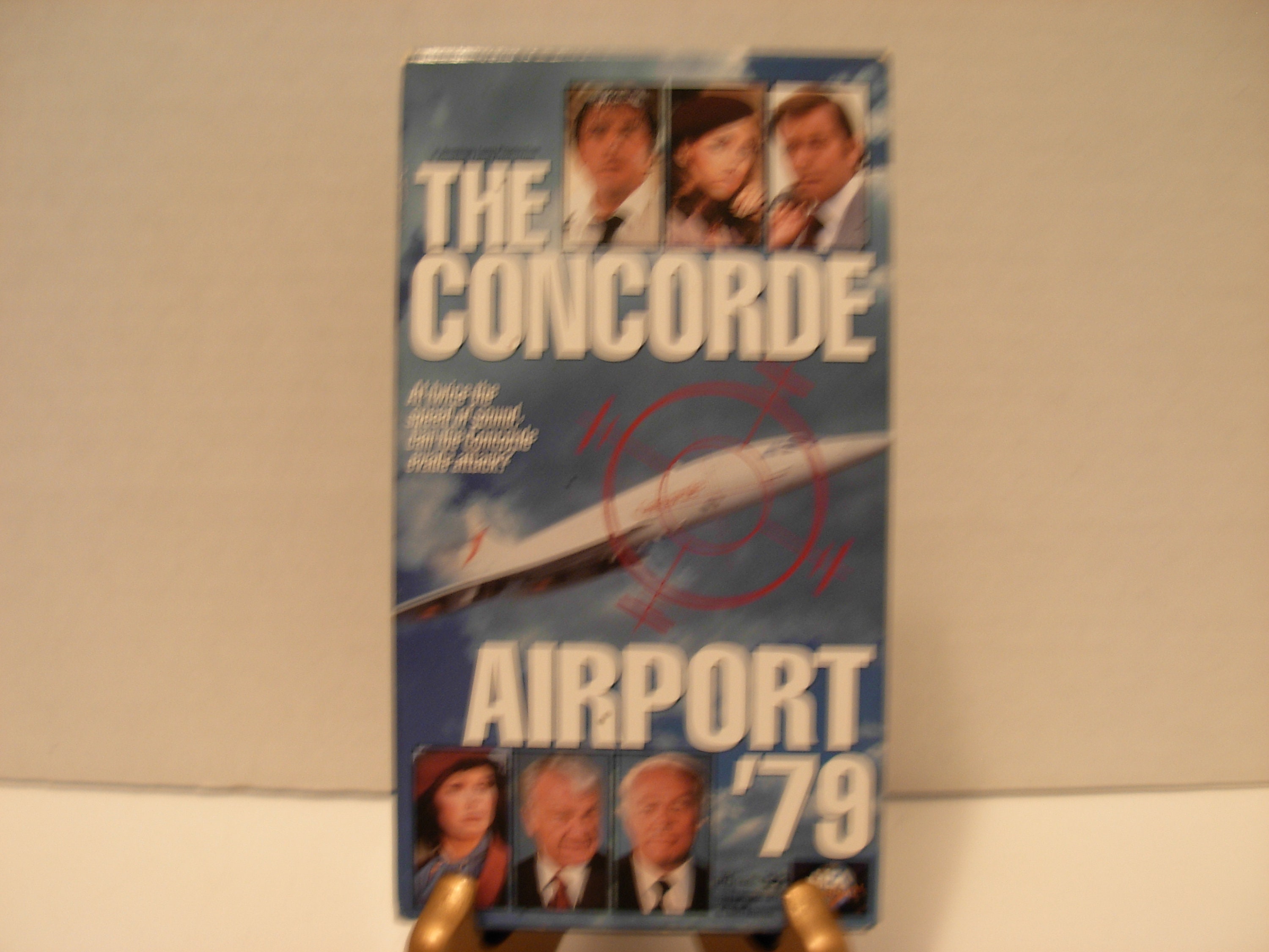 VHS Tape, the Concorde Airport 79, Robert Wagner, Kennedy, Color