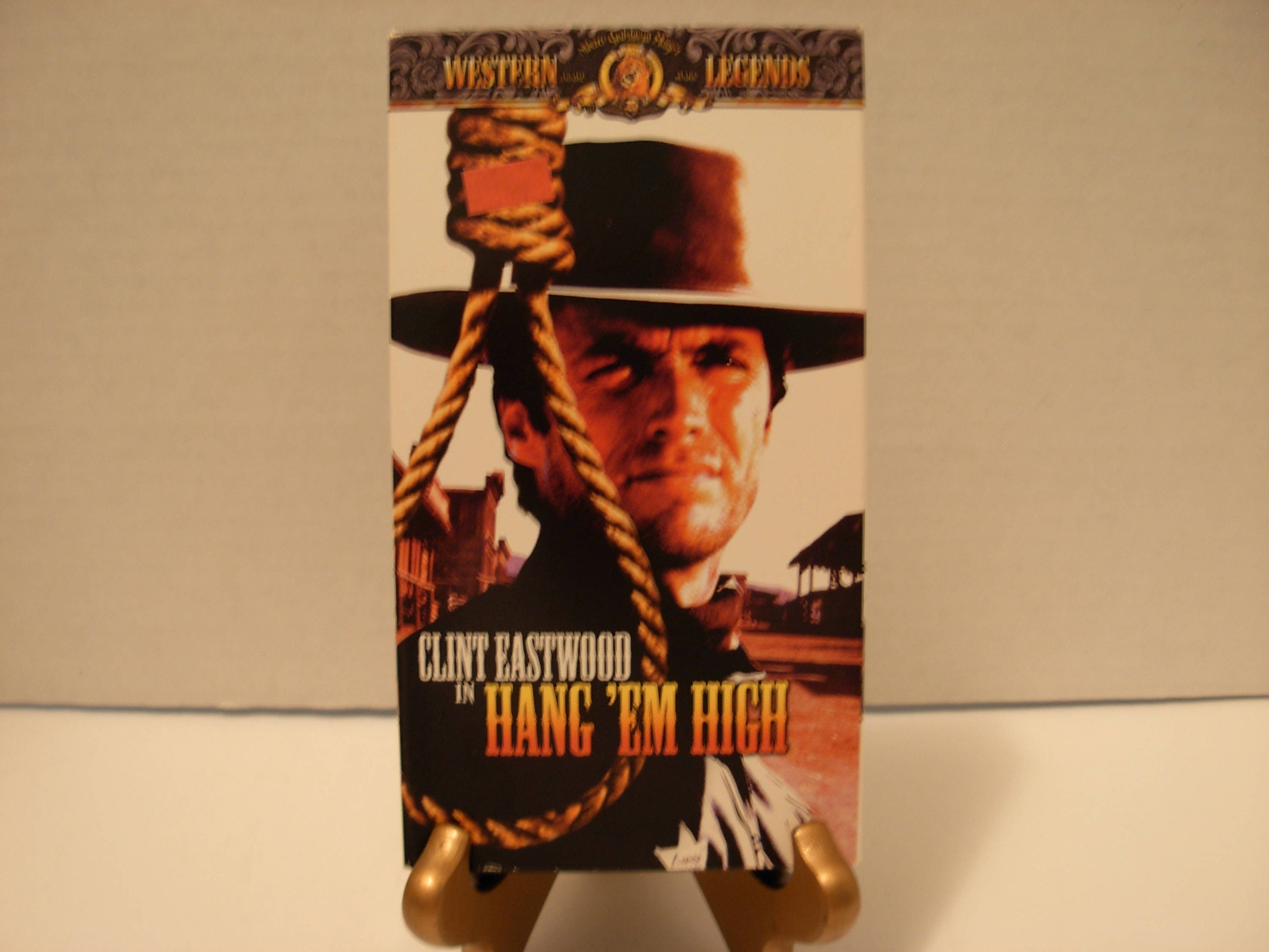 Hang Em High VHS Tape Clint Eastwood 