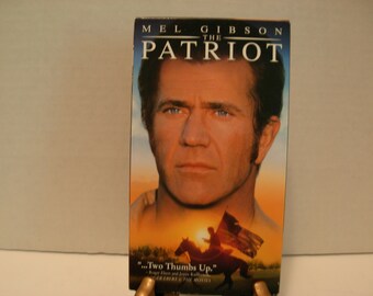 VHS Tape, The Patriot, Mel Gibson, Heath Ledger, Color, Full Screen, Free Shipping, Buy 3 Save Money