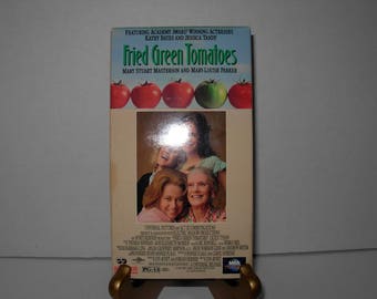 VHS Tape, Fried Green Tomatoes, Jessica Tandy, Kathy Bates, Color, Full Screen, Free Shipping