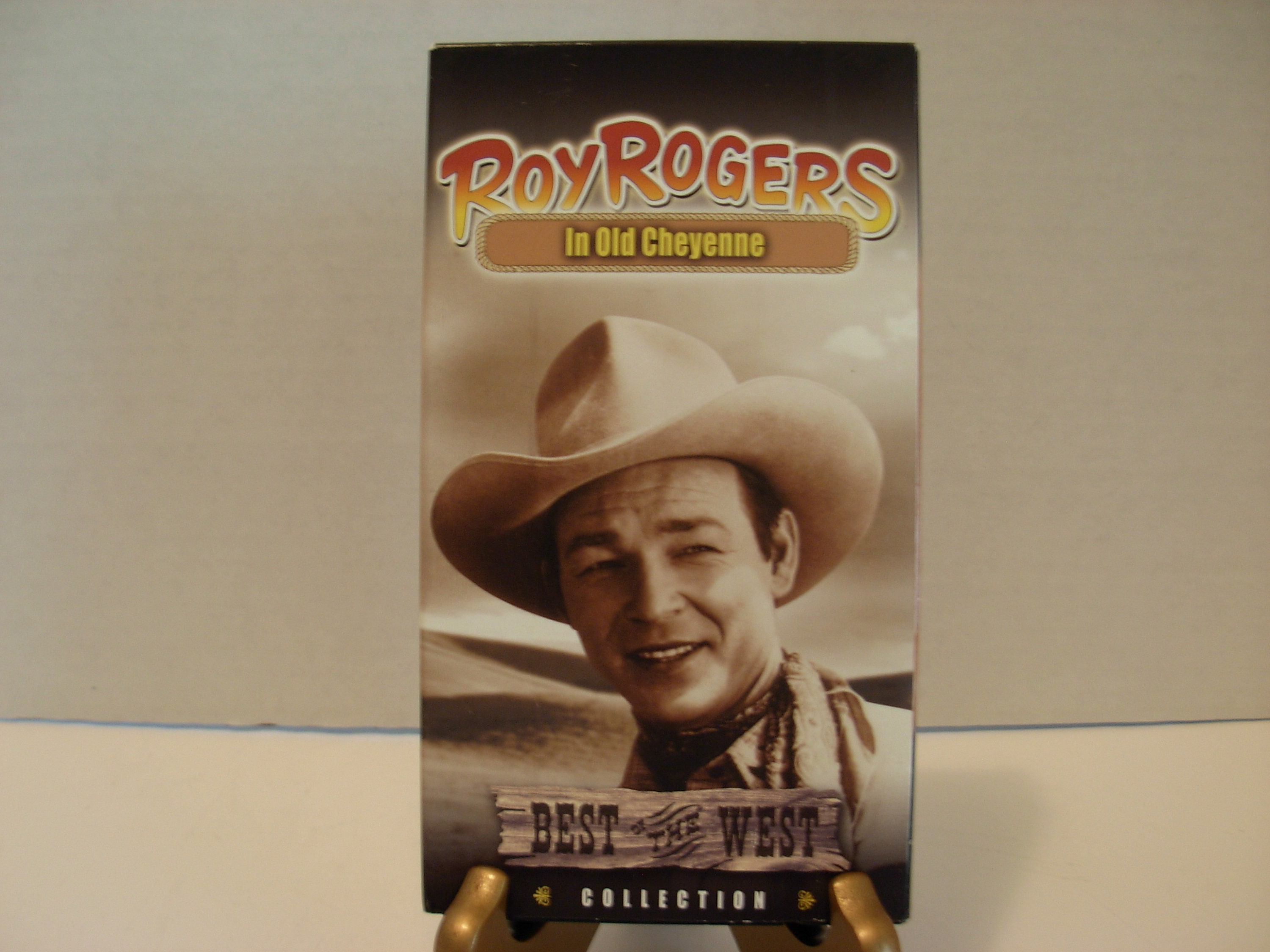 VHS Tape Roy Rogers in Old Cheyenne Black & White Full - Etsy