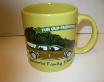 Large, Ceramic, Griswold Family Christmas Cup, Mug, Fun Old Fashioned, Free Shipping