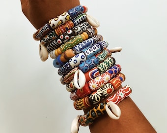 Pattern People Bracelets // African Tuareg Bracelet, African Jewelry, Colorful Jewelry, Afrocentric, Krobo Bracelets, Ethnic Jewelry, Maasai