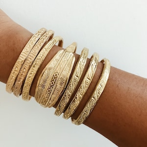 Egyptian top bracelet gold