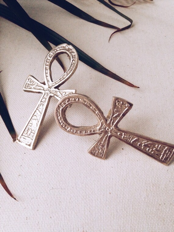 Major Key Ankh Ring // Key of Life Gold Ankh Ring Ancient Etsy