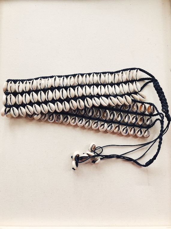 Cowrie Shell Belt // Afrocentric Accessories, Cowrie Shells  display picture 3