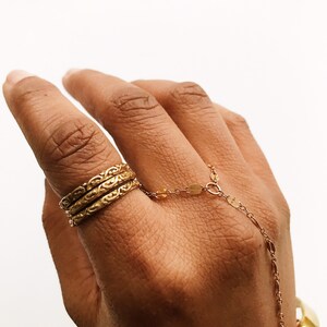 Omi Stack Rings // Cage Rings, Stacking Rings, Dainty Stacking Rings ...