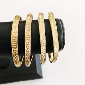 Divination Etched Cuff // Brass Bangles, Stack Bracelets, African Jewelry, Egyptian Jewelry, Gold Bangles,Gold Bracelets,Adjustable Cuffs Symbols