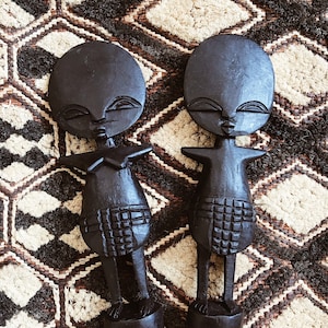 Large Ashanti Fertility Doll// Wood African Statue, Afrocentric Style, African Art, Ethnic, African Decor, African Fertility Statue, Mask
