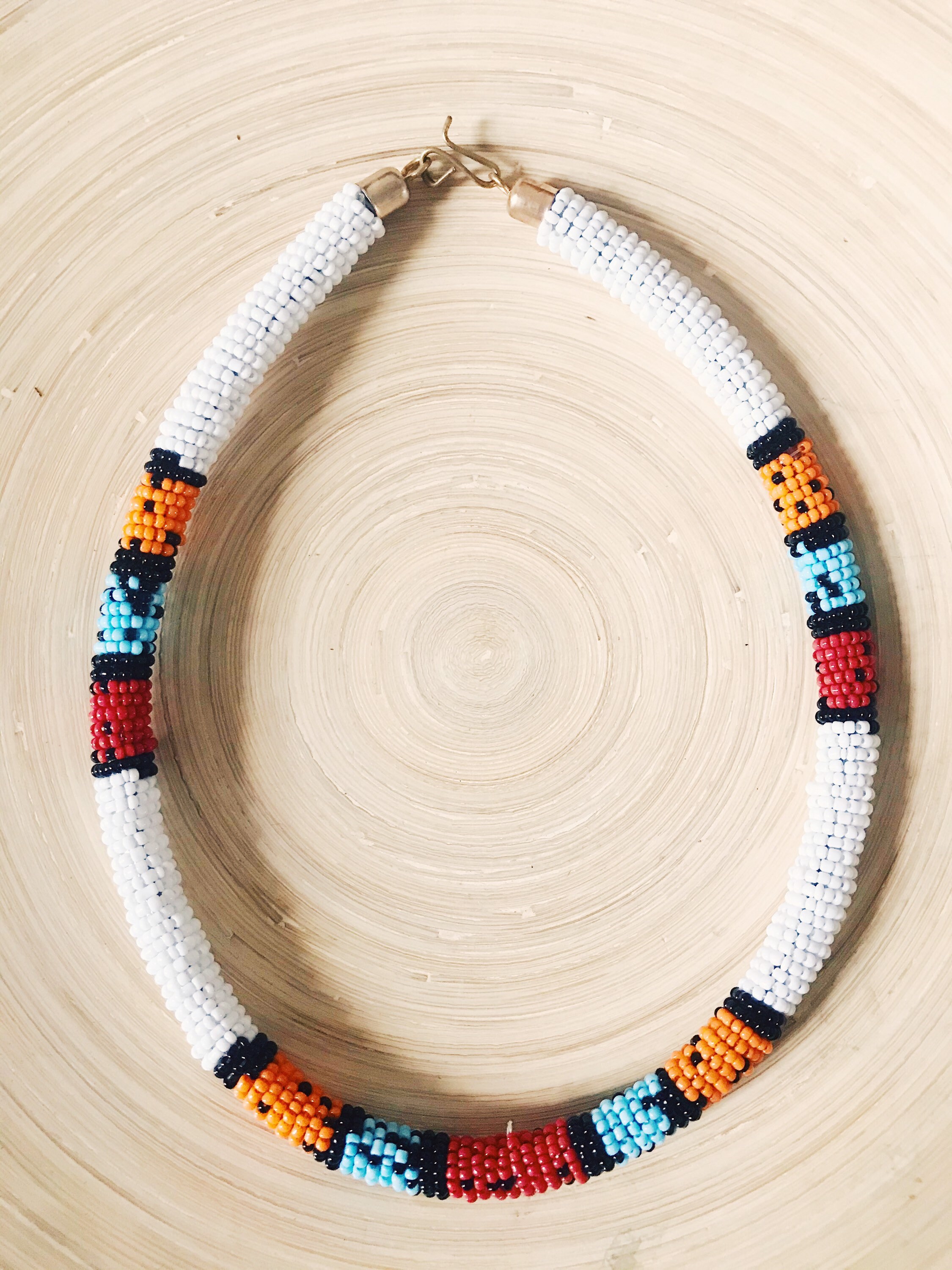 Kenyan Bead Collana // Maasai African Choker Gioielli Etsy